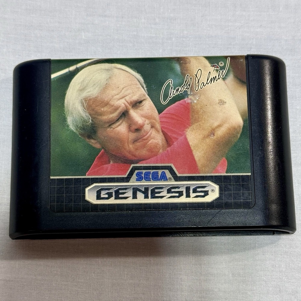 Sega Genesis Arnold‎ Palmer Tournament Golf Game Cartridge Only Tested